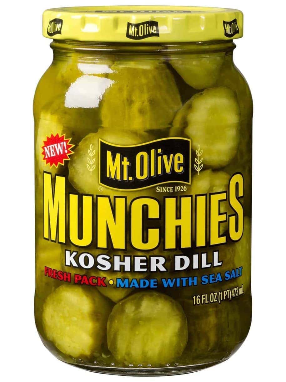 Munchies Kosher Dill Pickles- Mt Olive Pickles